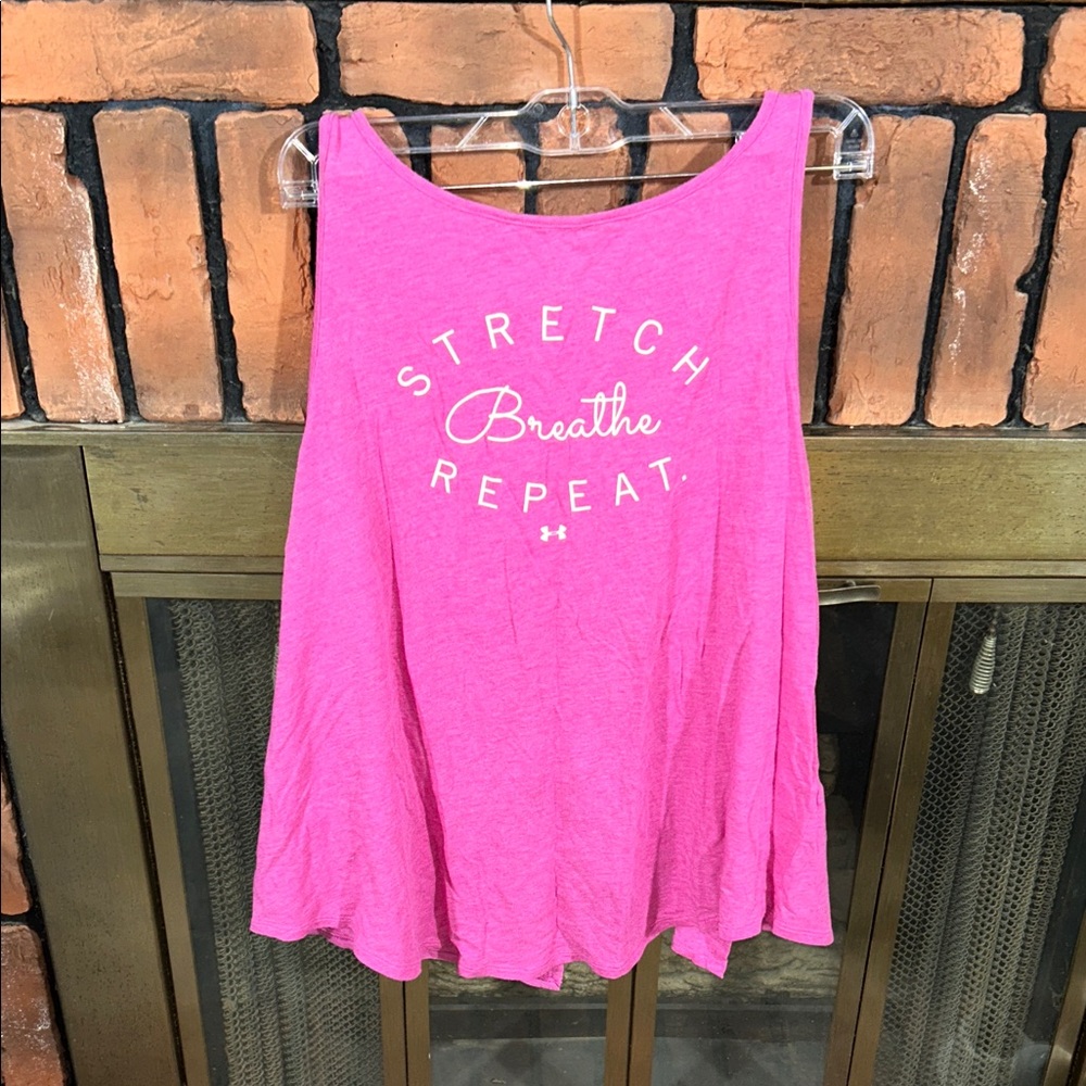Under Armour Vibrant Pink Tank Top